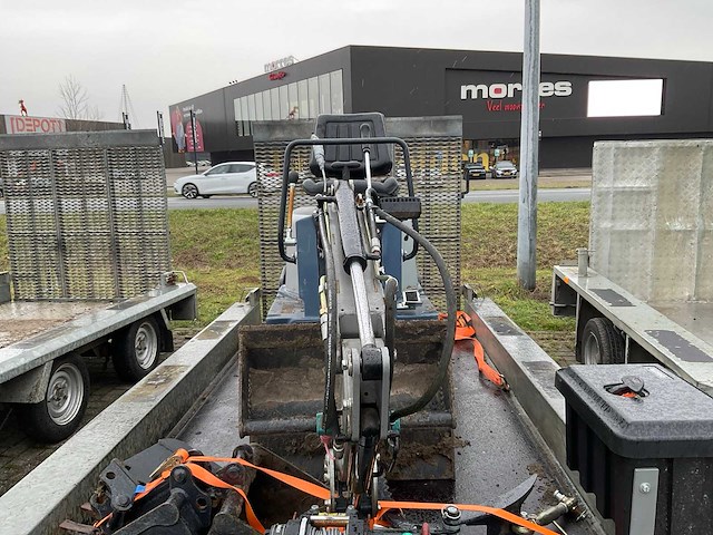 2022 - hsw-06 - minigraafmachine met aanhangwagen - afbeelding 30 van  32