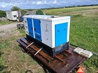 2022 - javac - sl-125 - 125 kva - noodstroomaggregaat - 186 draaiuren!