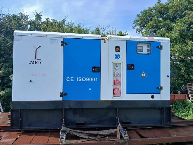 2022 - javac - sl-125 - 125 kva - noodstroomaggregaat - 186 draaiuren! - afbeelding 10 van  30