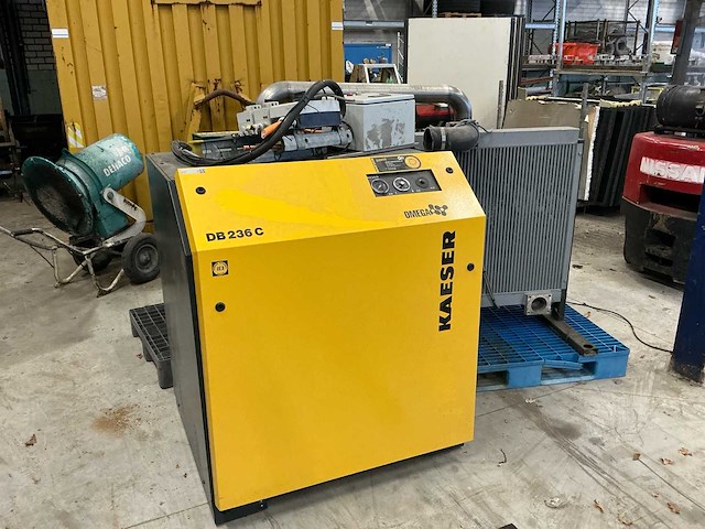 2022 - kaeser db236c - draaizuiger blower - aca 165 koeler - luchtdroger - afbeelding 9 van  17