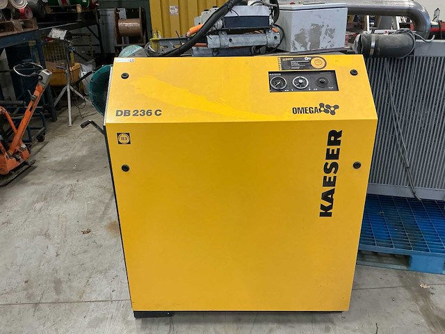 2022 - kaeser db236c - draaizuiger blower - aca 165 koeler - luchtdroger - afbeelding 1 van  17