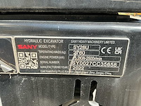 2022 - sany - sy26u - minigraafmachine - afbeelding 29 van  35