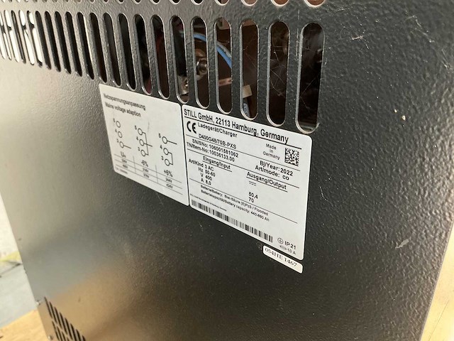 2022 - still - 48v 70a - battery chargers - afbeelding 2 van  3