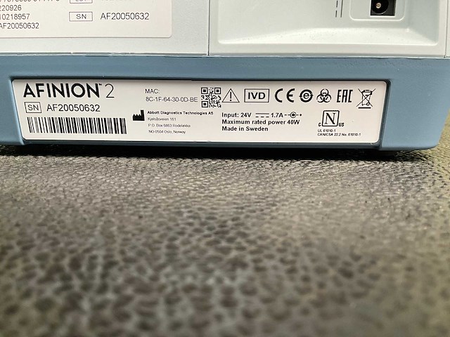 2022 abbott afinion 2 analyzer - afbeelding 6 van  7