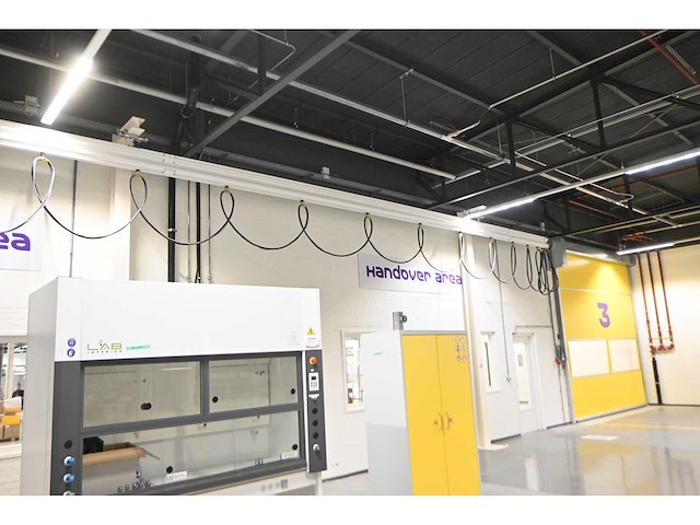 2022 abus / framatech zhb / lkd 500 s70 26m1 zelfdragende stalen kraanbaanconstructie met vacuümheffer - afbeelding 3 van  11