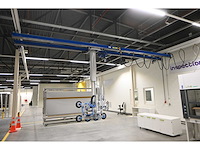 2022 abus / framatech zhb / lkd 500 s70 26m1 zelfdragende stalen kraanbaanconstructie met vacuümheffer - afbeelding 1 van  11