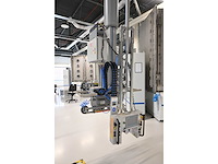 2022 abus / framatech zhb / lned 230 s70 2 x 55m1 zelfdragende stalen kraanbaanconstructie met 5 vacuümheffers - afbeelding 4 van  35