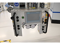 2022 abus / framatech zhb / lned 230 s70 2 x 55m1 zelfdragende stalen kraanbaanconstructie met 5 vacuümheffers - afbeelding 6 van  35