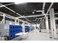 2022 abus / framatech zhb / lned 230 s70 2 x 55m1 zelfdragende stalen kraanbaanconstructie met 5 vacuümheffers - afbeelding 7 van  35