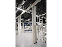 2022 abus / framatech zhb / lned 230 s70 2 x 55m1 zelfdragende stalen kraanbaanconstructie met 5 vacuümheffers - afbeelding 8 van  35