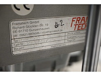 2022 abus / framatech zhb / lned 230 s70 2 x 55m1 zelfdragende stalen kraanbaanconstructie met 5 vacuümheffers - afbeelding 15 van  35