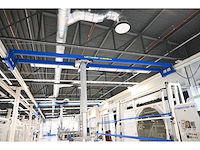 2022 abus / framatech zhb / lned 230 s70 2 x 55m1 zelfdragende stalen kraanbaanconstructie met 5 vacuümheffers - afbeelding 16 van  35