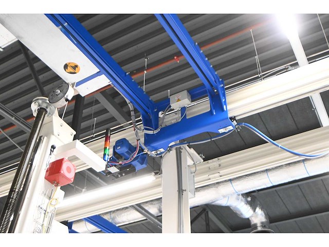 2022 abus / framatech zhb / lned 230 s70 2 x 55m1 zelfdragende stalen kraanbaanconstructie met 5 vacuümheffers - afbeelding 22 van  35