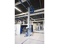 2022 abus / framatech zhb / lned 230 s70 2 x 55m1 zelfdragende stalen kraanbaanconstructie met 5 vacuümheffers - afbeelding 33 van  35