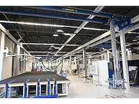 2022 abus / framatech zhb / lned 230 s70 2 x 55m1 zelfdragende stalen kraanbaanconstructie met 5 vacuümheffers - afbeelding 34 van  35