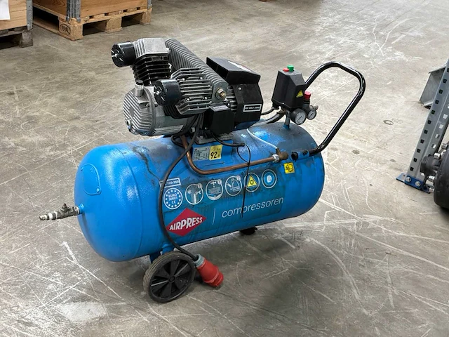 2022 airpress km 100-350 zuigercompressor - afbeelding 2 van  6