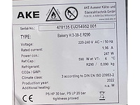 2022 ake bakery h 3-38-e r290 inbouw koelplaat - afbeelding 4 van  4