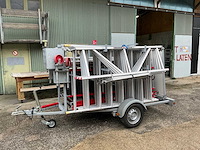 2022 altrex rs tower 4 rolsteiger op aanhanger - afbeelding 1 van  10