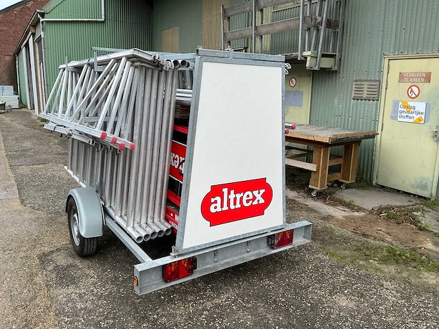 2022 altrex rs tower 4 rolsteiger op aanhanger - afbeelding 9 van  10