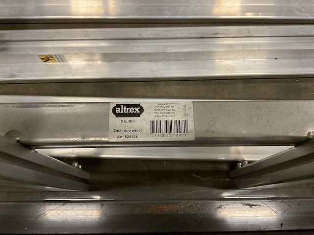 2022 altrex shuttle liftsysteem t.b.v. zonnepanelen - afbeelding 4 van  6