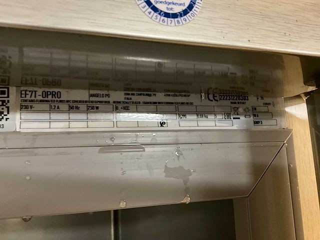 2022 angelo po ef7t-opro rvs koelkast - afbeelding 6 van  7