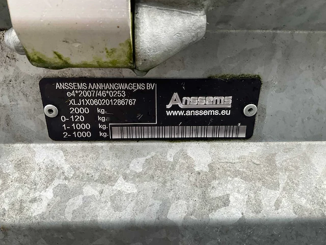 2022 anssems an aanhangwagen - afbeelding 3 van  10