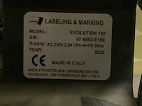 2022 arca labeling & marking evolution 160 etiketteerlijn - afbeelding 9 van  18