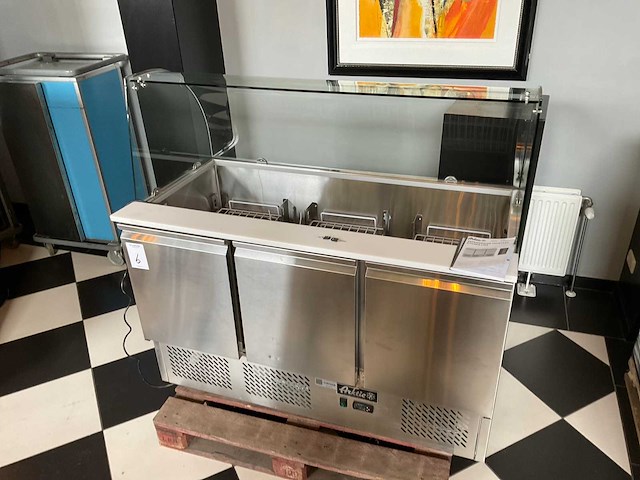 2022 arktic 232798 koelwerkbank met opzetvitrine - afbeelding 3 van  8