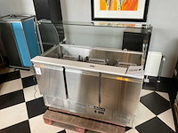 2022 arktic 232798 koelwerkbank met opzetvitrine - afbeelding 3 van  8