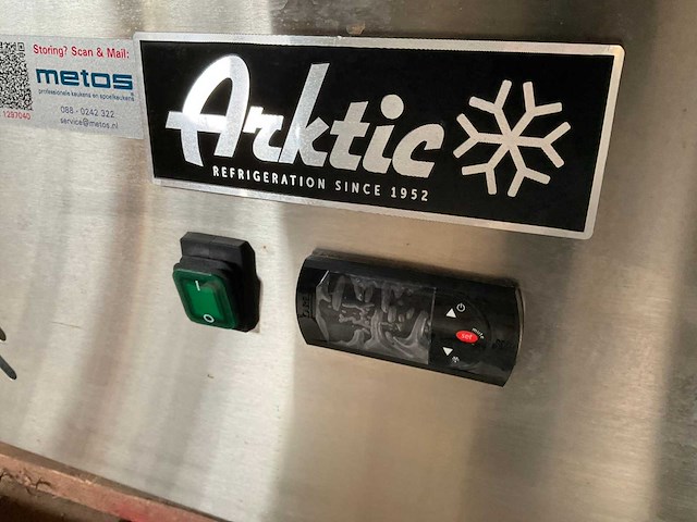 2022 arktic 232798 koelwerkbank met opzetvitrine - afbeelding 4 van  8