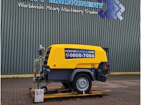 2022 atlas copco xas 58-7 luchtcompressor op aanhanger - afbeelding 4 van  9