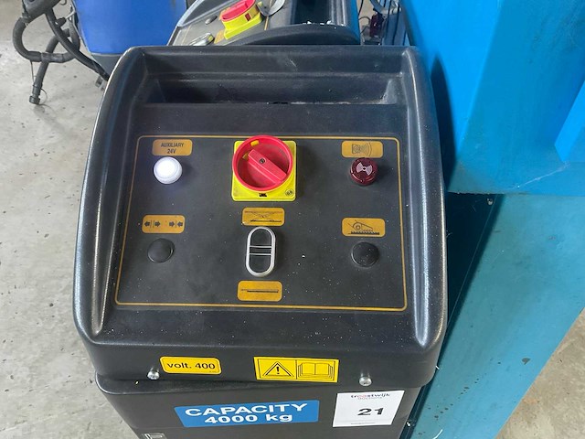 2022 autec asg4006car hefbrug, elektro hydraulisch - afbeelding 6 van  8