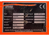 2022 bauer kth 2,5 ‘s’ heftruck hijsjib / hijsarm - afbeelding 2 van  10