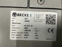 2022 becker u5.101/0-00 vacuümpomp - afbeelding 15 van  15