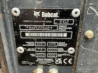 2022 bobcat e10z minigraafmachine - afbeelding 37 van  42
