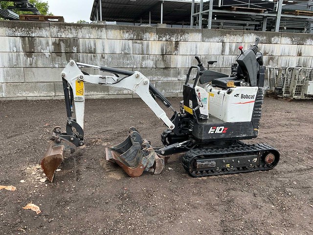2022 bobcat e10z minigraafmachine - afbeelding 1 van  40