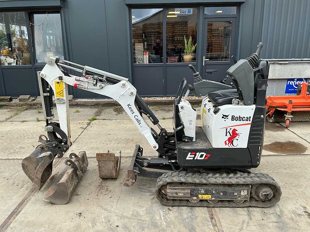2022 bobcat e10z minirupsgraafmachine - afbeelding 2 van  3