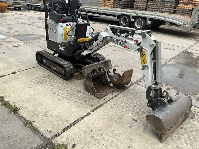 2022 bobcat e10z minirupsgraafmachine - afbeelding 7 van  9