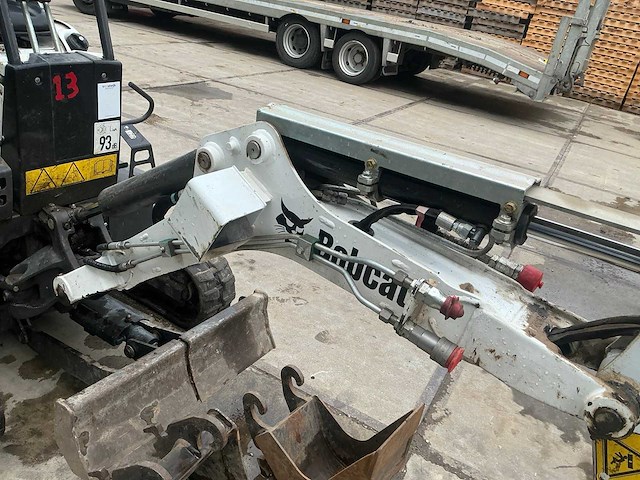 2022 bobcat e10z minirupsgraafmachine - afbeelding 9 van  9