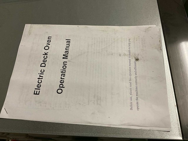 2022 boccuzzi ycd-2-4d1 confectie oven - afbeelding 1 van  2