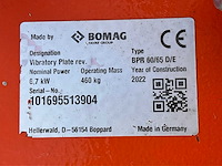 2022 bomag bpr 60/65 d/e trilplaat - afbeelding 5 van  13