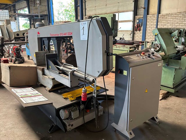 2022 bomar transverse 610.440 dgh horizontale bandzaagmachine - afbeelding 2 van  8