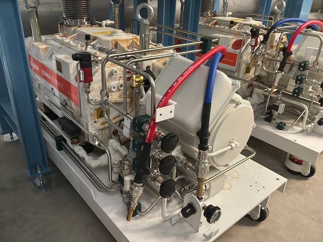 2022 busch cobra ns 0600 c / panda wy 3600 een vacuümpomp-booster combi - afbeelding 9 van  12