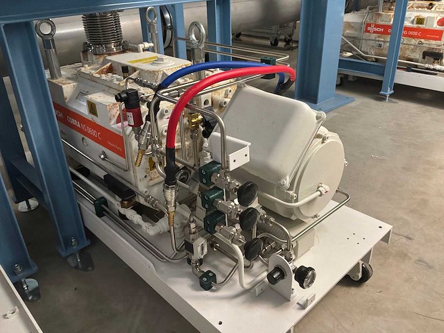 2022 busch cobra ns 0600 c / panda wy 3600 een vacuümpomp-booster combi - afbeelding 8 van  11
