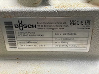 2022 busch cobra ns 0600 c / panda wy 3600 een vacuümpomp-booster combi - afbeelding 3 van  9