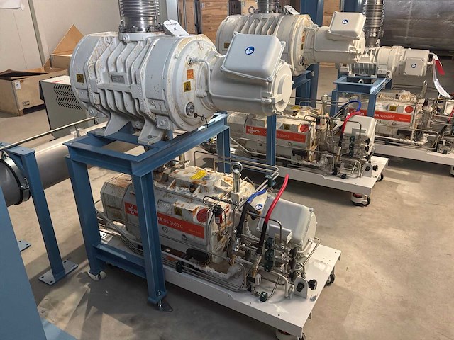 2022 busch cobra ns 0600 c / panda wy 3600 een vacuümpomp-booster combi - afbeelding 1 van  11