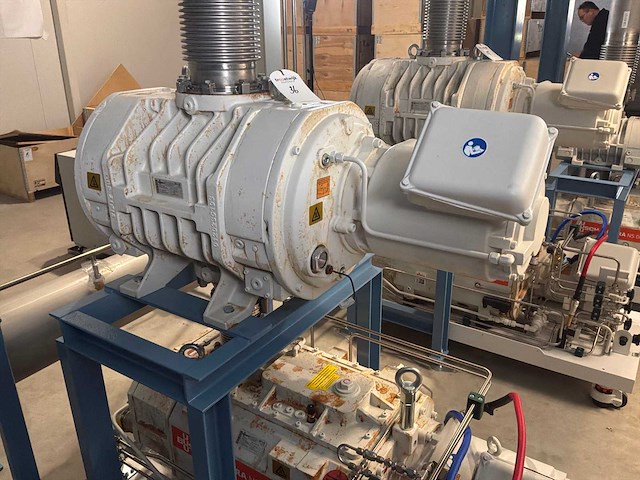 2022 busch cobra ns 0600 c / panda wy 3600 een vacuümpomp-booster combi - afbeelding 9 van  11