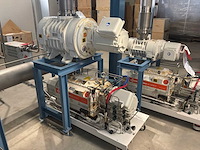 2022 busch cobra ns 0600 c / panda wy 3600 een vacuümpomp-booster combi - afbeelding 1 van  11