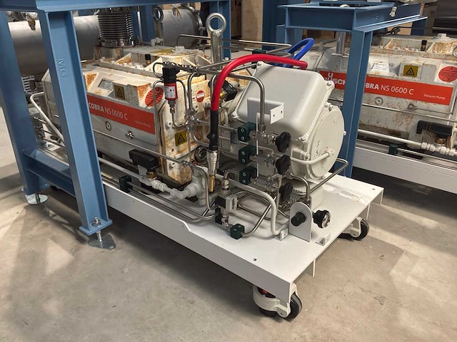 2022 busch cobra ns 0600 c / panda wy 3600 een vacuümpomp-booster combi - afbeelding 7 van  11