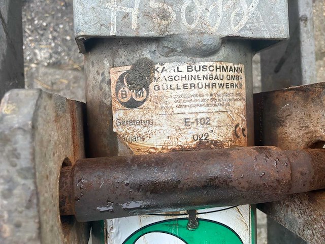 2022 buschmann e102 mestmixer - afbeelding 8 van  9